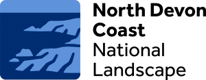 North Devon Coast National Landscape logo defining The perfect North Devon holiday location