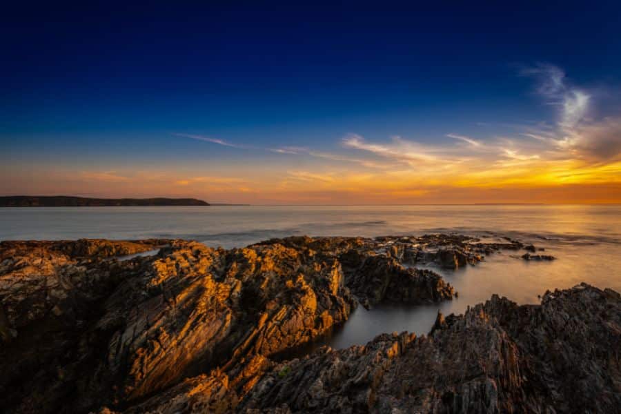 Stunning North Devon sunset